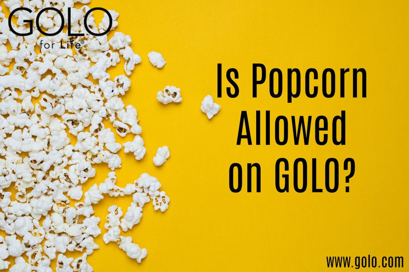 GOLO popcorn graphic