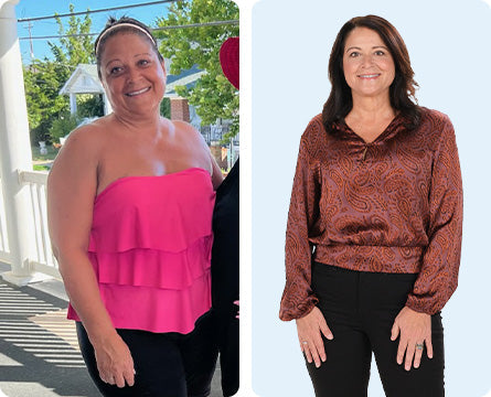 Kim lost 67 lbs. in 1 year and 4 months and 31% of her body weight, and has kept it off for over 7 months*